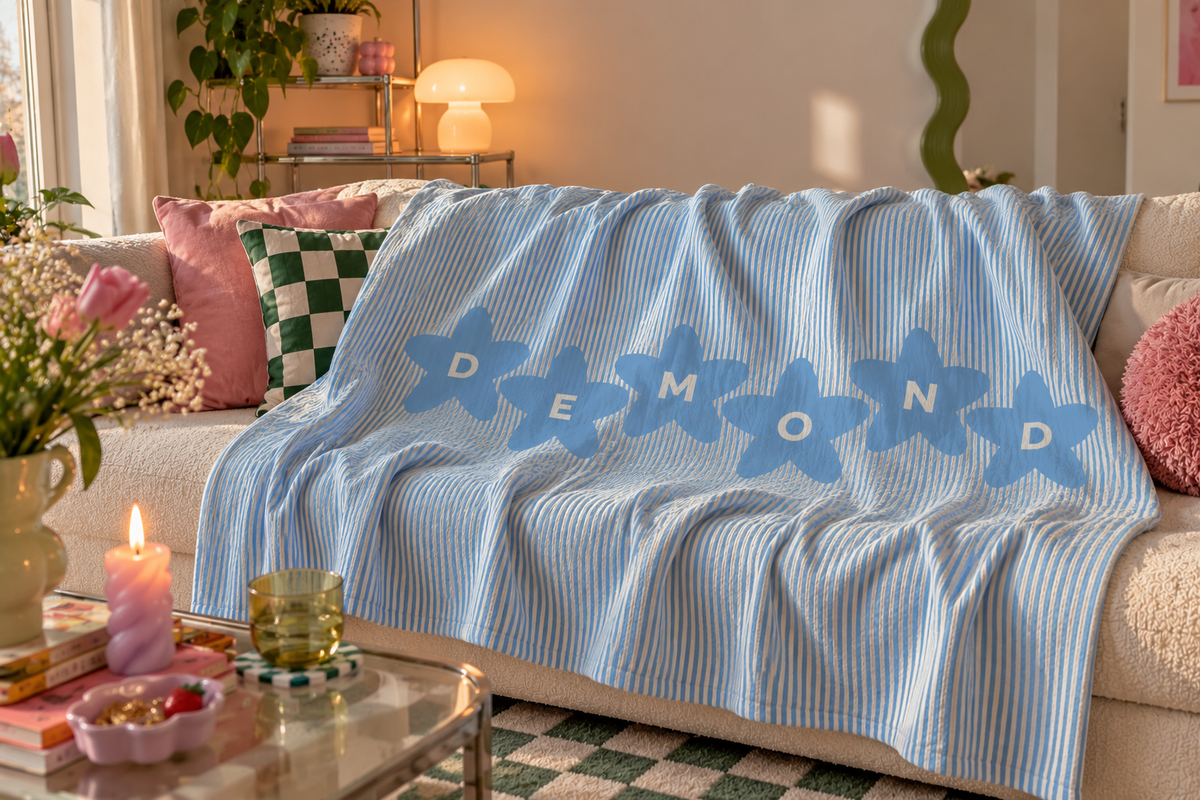 DEMOND Strickdecke 185 × 150