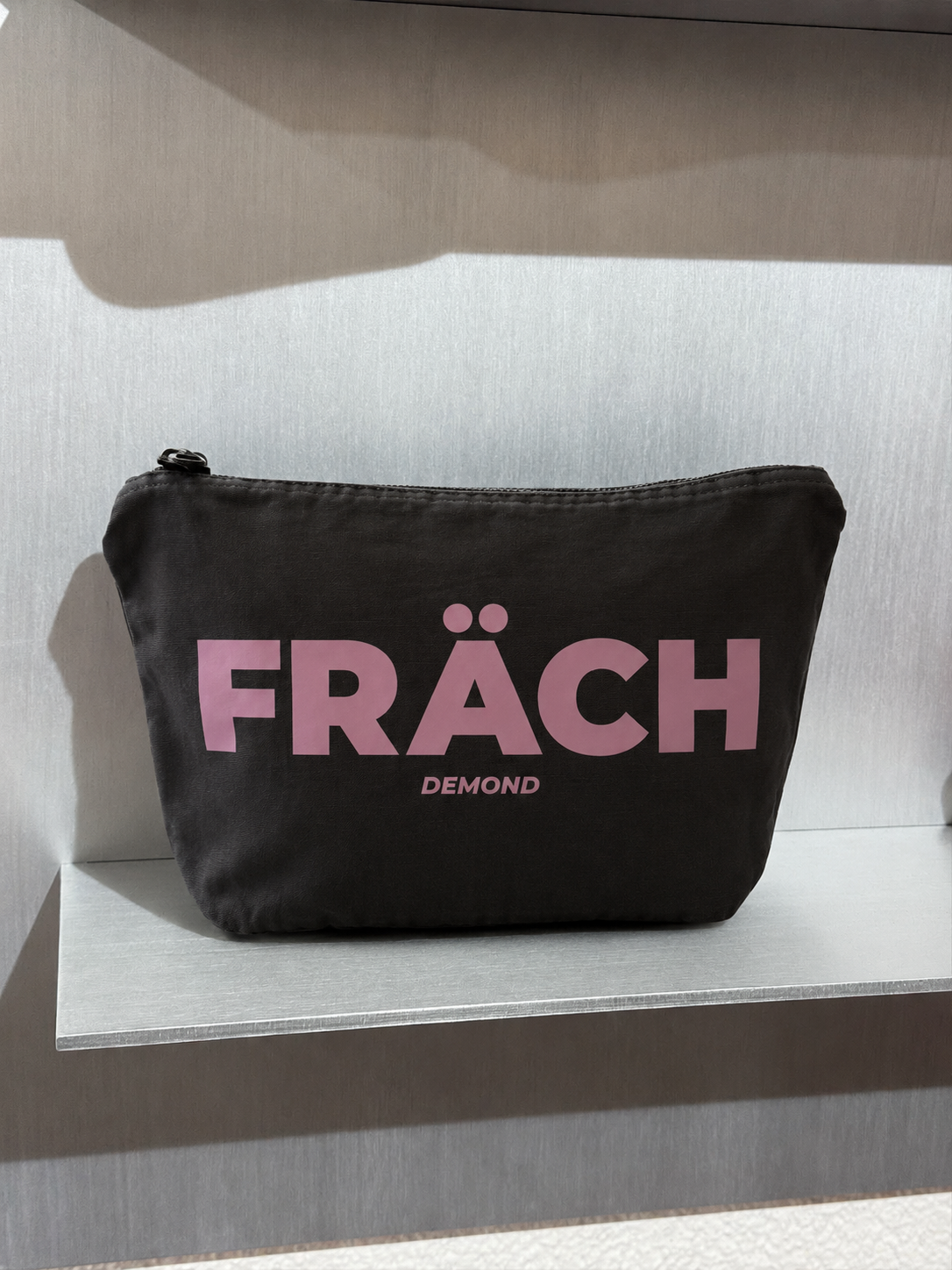 FRÄCH Rosa Schwarz Necessaire