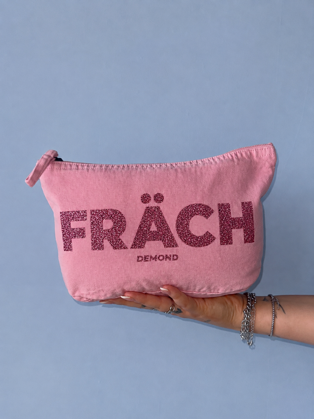 Fräch Rosa Glitzer Necessaire