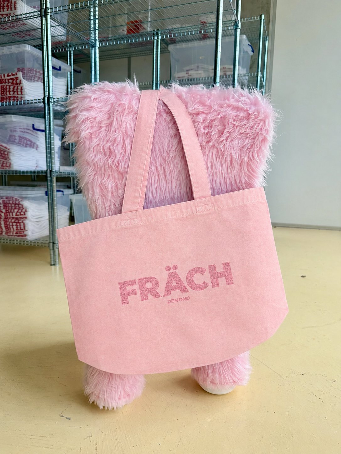 FRÄCH rosa glitzer Shopper
