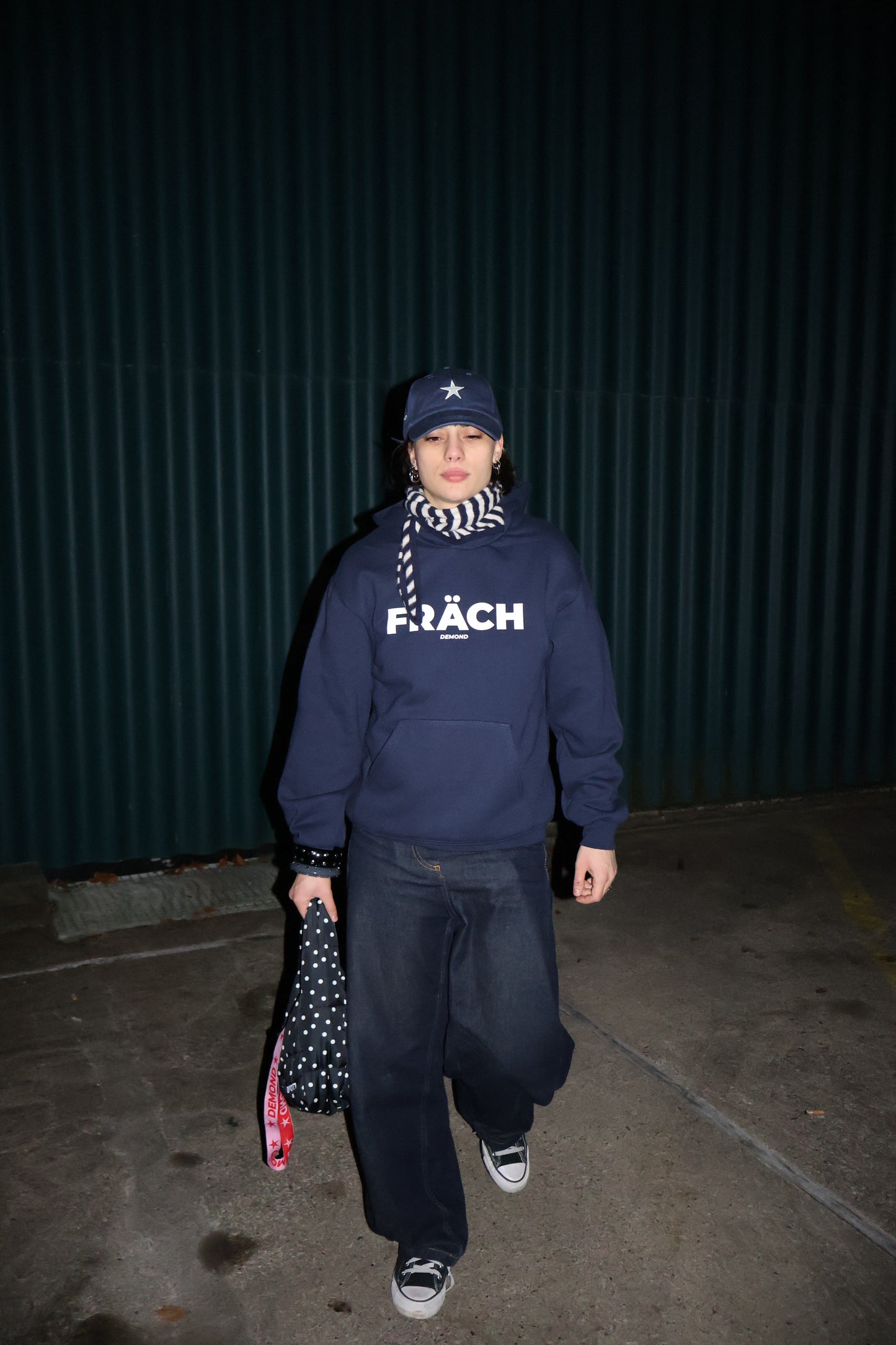 FRÄCH Hoodie Navy