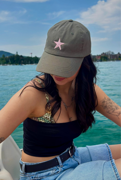 DEMOND Cap Olive Green