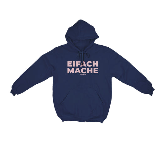 Eifach Mache Hoodie Navy