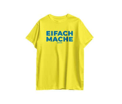 Yellow EIFACH MACHE T-Shirt