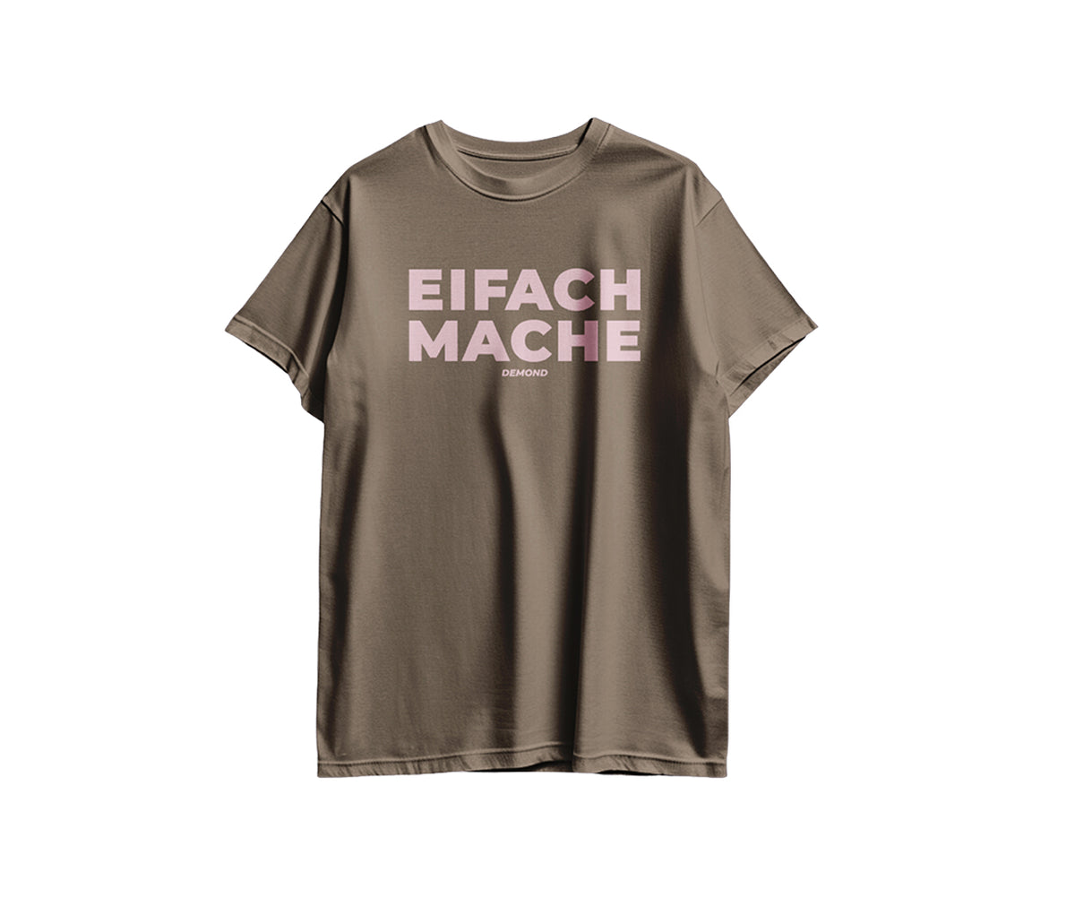 EIFACH MACHE Mocca T-Shirt