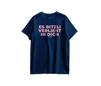 NAVY Es bitzli verliebt ih dich T-Shirt