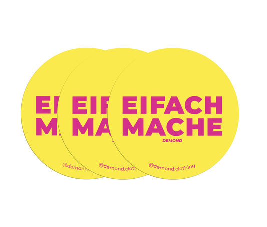 EIFACH MACHE Stickers Gross 3 Stk