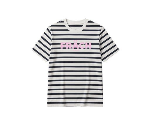 FRÄCH Wiss Navy Streifen T-Shirt