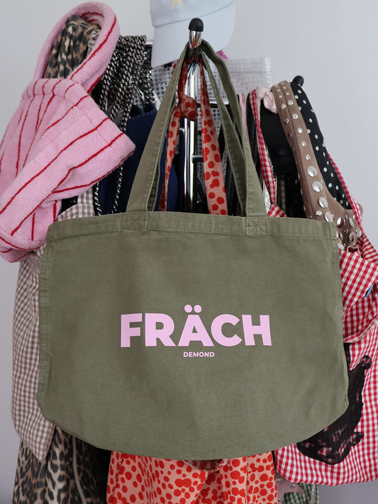 Fräch Shopper Grün/Rosa