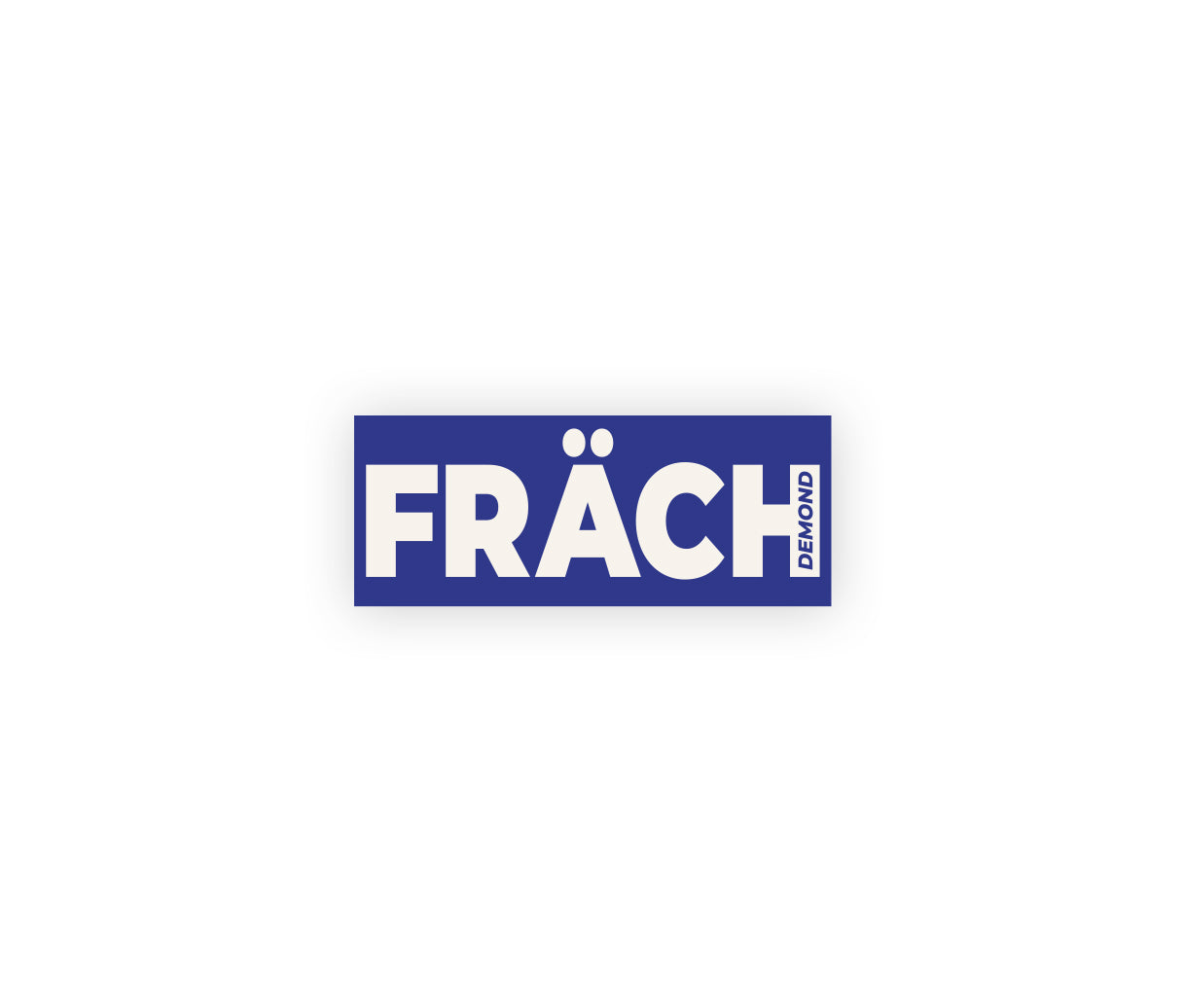 Fräch Sticker Blau