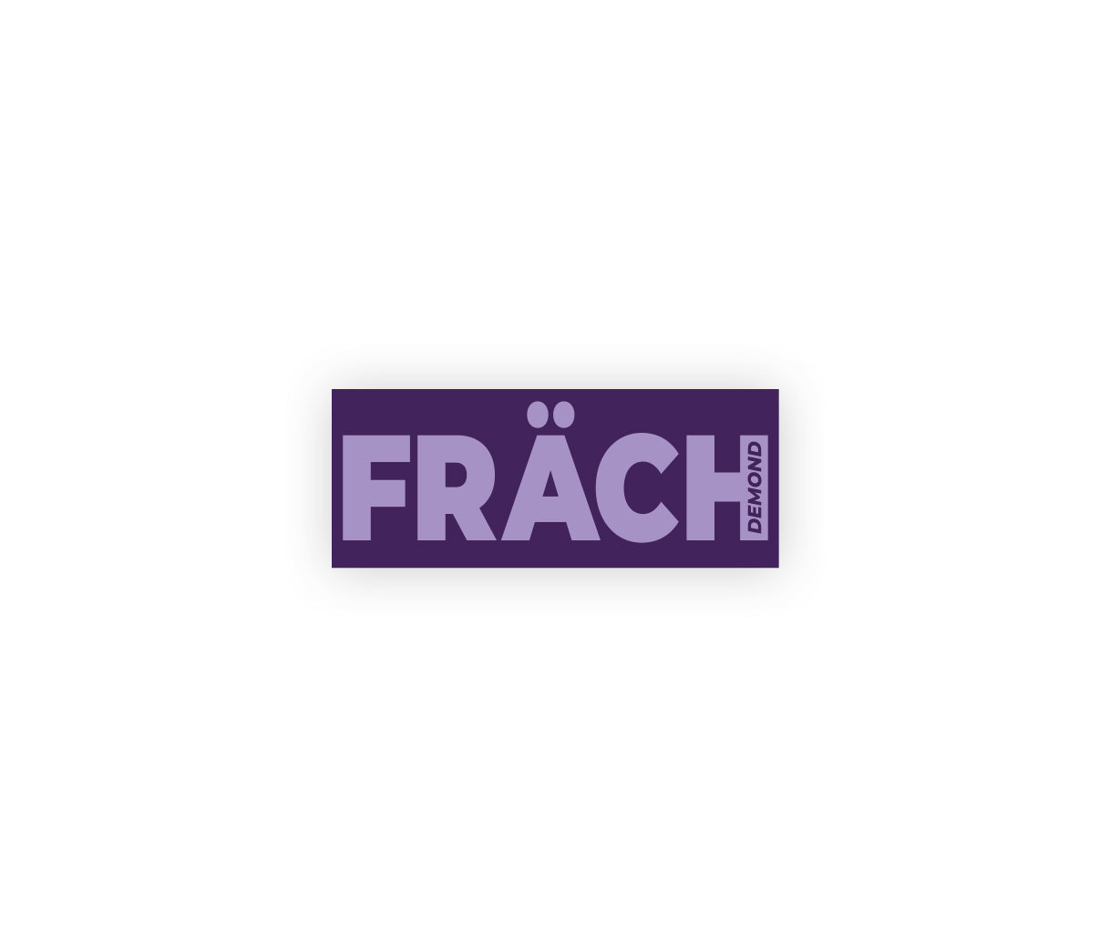 Fräch Sticker Violett
