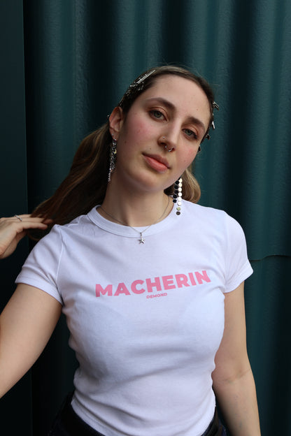 Macherin Baby Tee Weiss