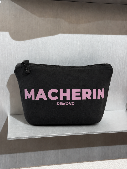 Macherin Rosa Schwarz Necessaire