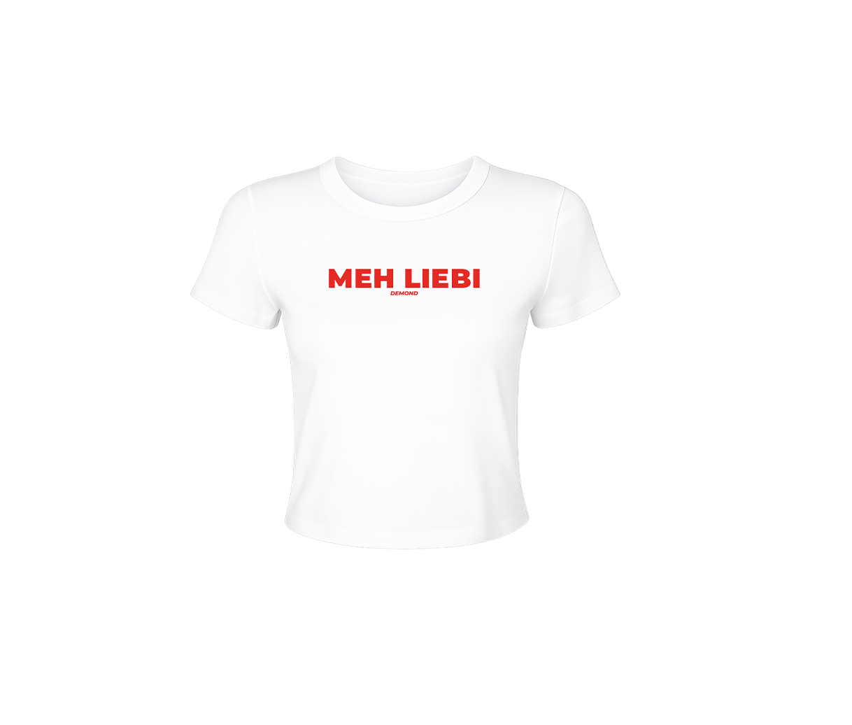 Meh Liebi Baby Tee Weiss