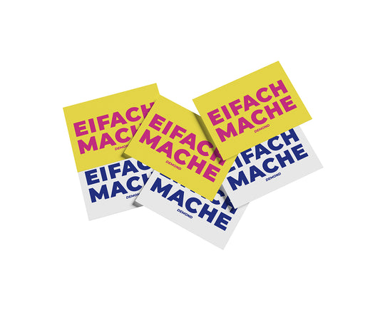 Postkarten 6 Stk «EIFACH MACHE»