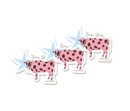 Swiss Diva Sticker 3 Stk