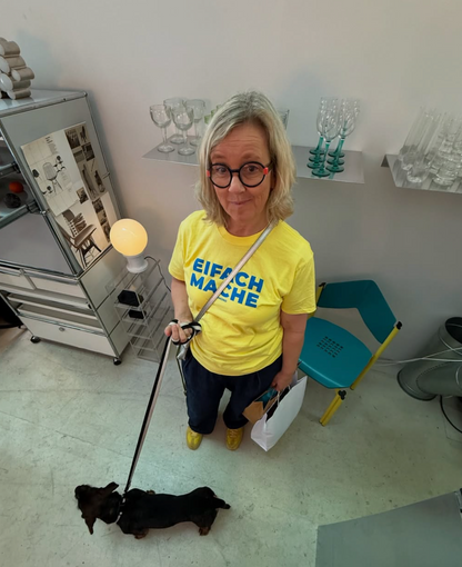 Yellow EIFACH MACHE T-Shirt