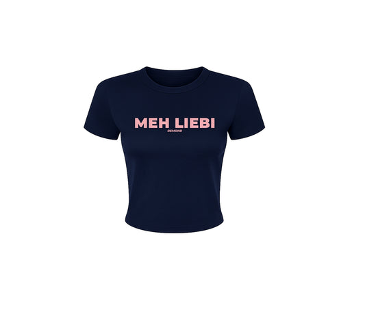 Meh Liebi Baby Tee Navy