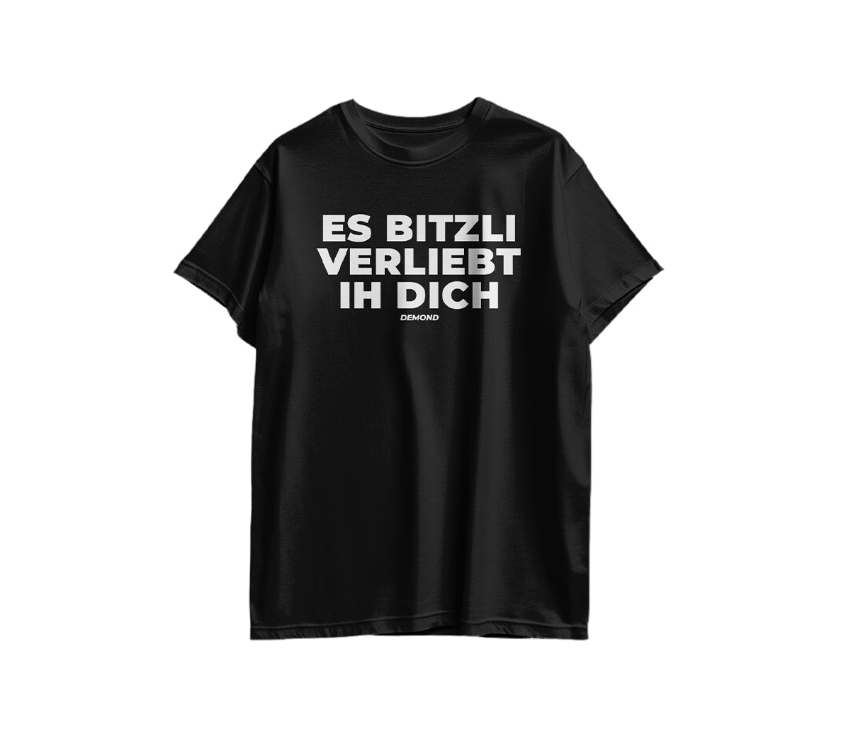 Es bitzli verliebt ih dich T-Shirt «Jules collection»